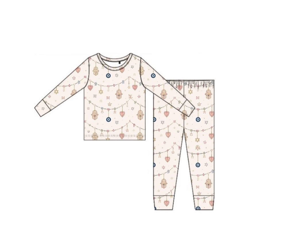 Ahava Garland Two Piece Pajama Set