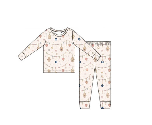 Ahava Garland Two Piece Pajama Set