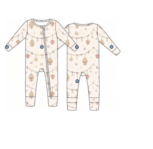 Ahava Garland Zip Up Convertible Romper