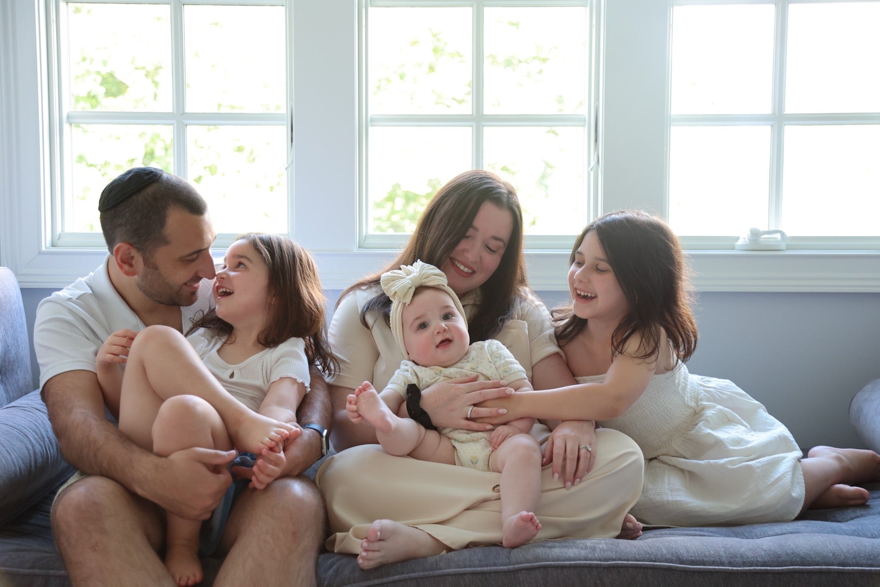 Sarah and her family